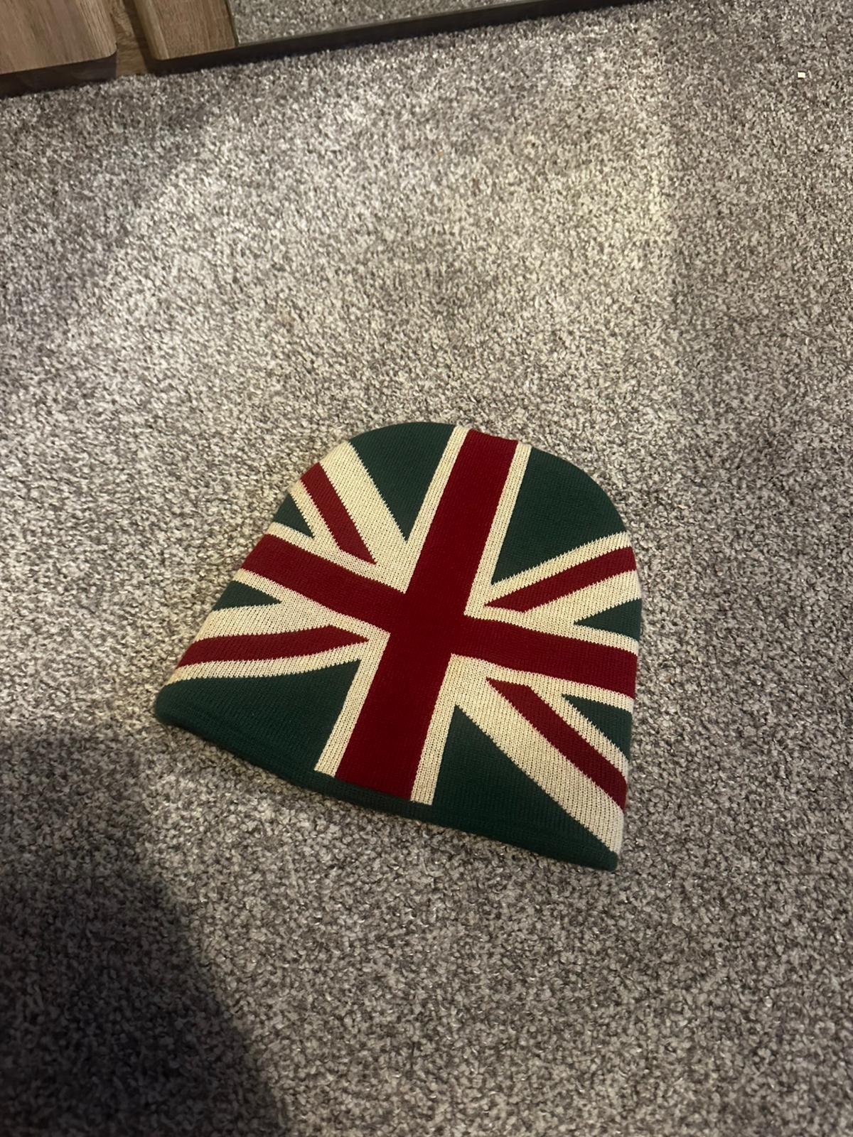 Dunya "Reversed Union" Knit Beanie – Nigeria Green
