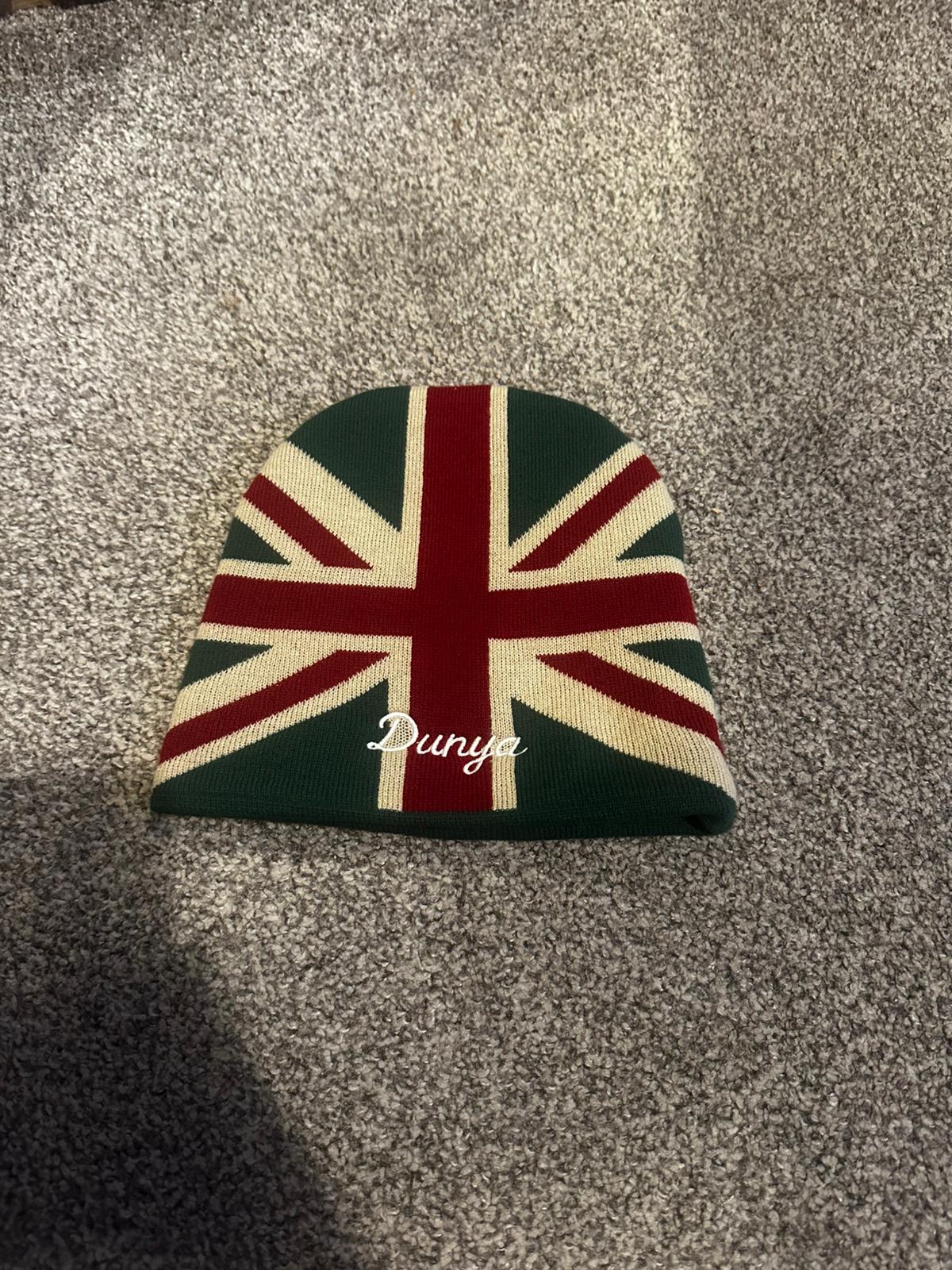 Dunya "Reversed Union" Knit Beanie – Nigeria Green